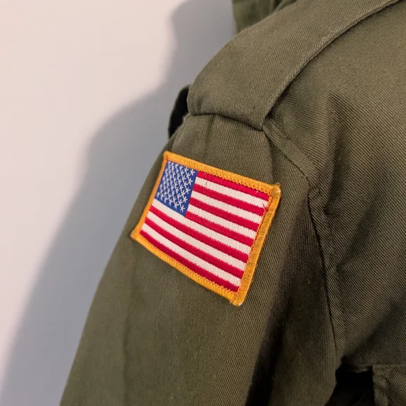 U.S. Marines Green Military Jacket Men's Size XS - Picture 4 of 13